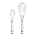 thumbnail image 1 of Mainstays 2 Piece Stainless Steel Balloon Whisk, 11.8 inch and 8.85 inch, 1 of 11