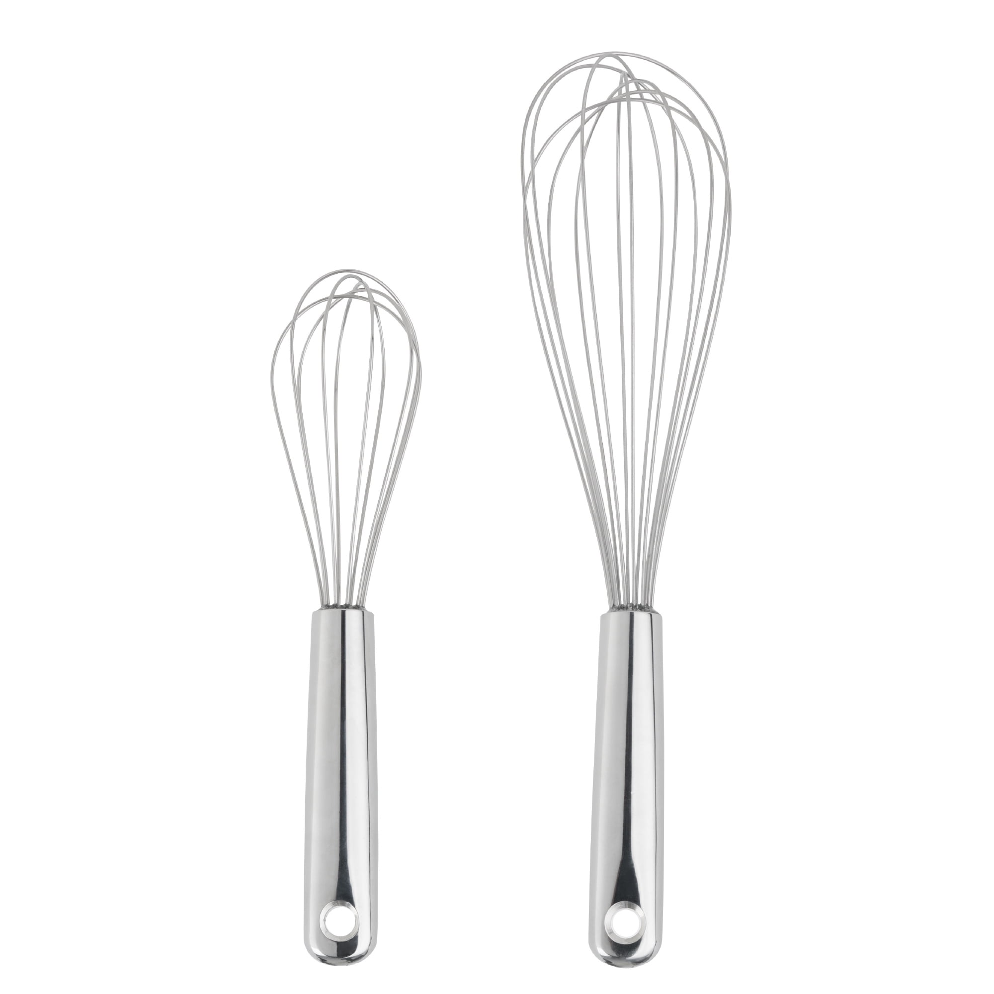 2 Piece Stainless Steel Balloon Whisks