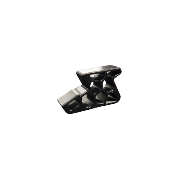 2PC BLACK 9.1CM Window stopper suitable for windows, balconies, doors, and furniture with track locks.