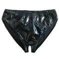 thumbnail image 1 of 2PC Bikini Brief Underwear for Women Pack Open Paint Wrapped Hip Bright Waist Bright Appeal Underwear Small High Panties, 1 of 3