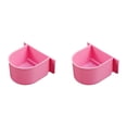 thumbnail image 1 of 2PC Bird Cage Feeder Food and Water Bowls Set, Container Cup for Parrot Bird, Universal Tray Replacement for Small Bird Supplies Feeding Bowl for Home Cage Accessories Feed Cup, 1 of 6
