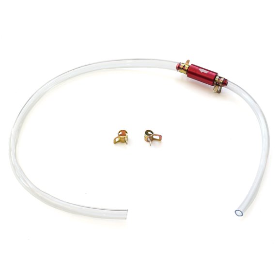 2PC Brake Bleeder Hose And Check Gate Set High Flexibility ABS Metal Brake Fluid Bleeding Tool For Automotive Motorcycle