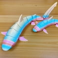 thumbnail image 1 of 2PC COLORFUL 22CM + 30CM 3D Printed Shark Stress Relief, 1 of 1