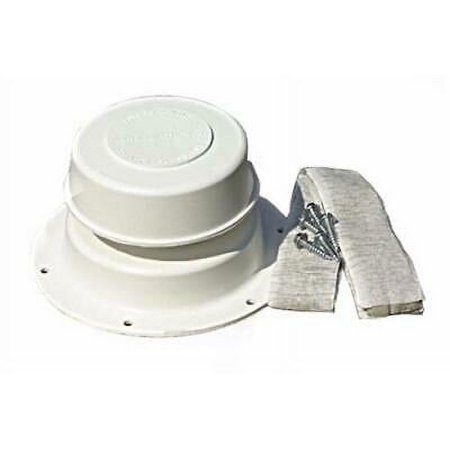 2PC Camco 40033 RV Plumbing Vent Kit- Polar White