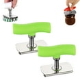 thumbnail image 1 of 2PC Cap Crack Jar Opener, 2026 New Cap Cracker Lid Opener, Jar Opener for Weak Hands, Adjustable Stainless Steel Jar Openers, Easy to Open (Green), 1 of 7