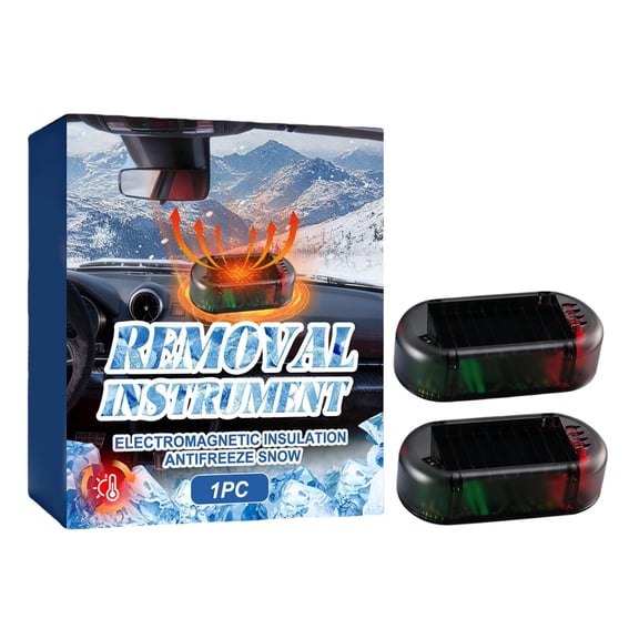 2PC Car Interference Antifreeze Instrument, Car Interference Antifreeze Device, Reusable Anti-Ice Solution, Applicable To All Vehicles, Snow Remover Instrument For Ice And Snow Scraping