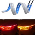 2PC Car LED Strip Lights, 24 Inch Flexible LED Headlight Strips Dual