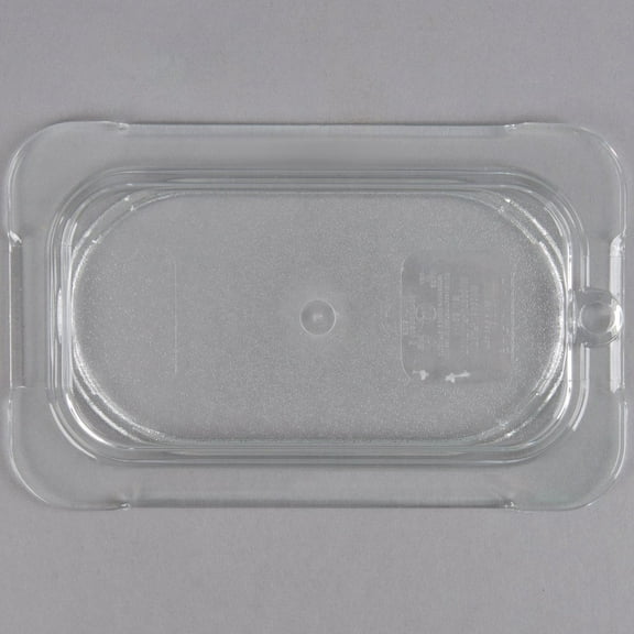 2PC Carlisle 10336U07 StorPlus 1/9 Size Clear Universal Flat Lid