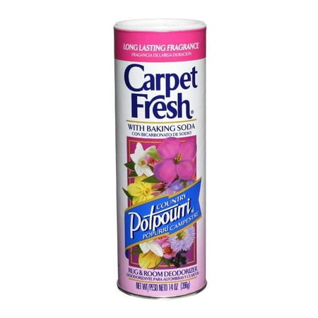 2PC Carpet Fresh 276147 Rug And Room Deoderizer, Potpourri Scent Scent, 14 Oz