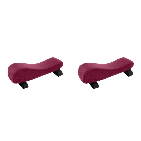 2PC Chair Ergonomic Armrest Pads Elbow Pillow Pressure Relief Office Chair Gaming Chair Armrest with Memory Foam, Non Slip Cushion for Desk Wheelchair,9.8x2.4x3.1 Inch
