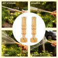 2PC Copper Garden Hose High Pressure Spray Pipe Nozzle Hose Nozzle