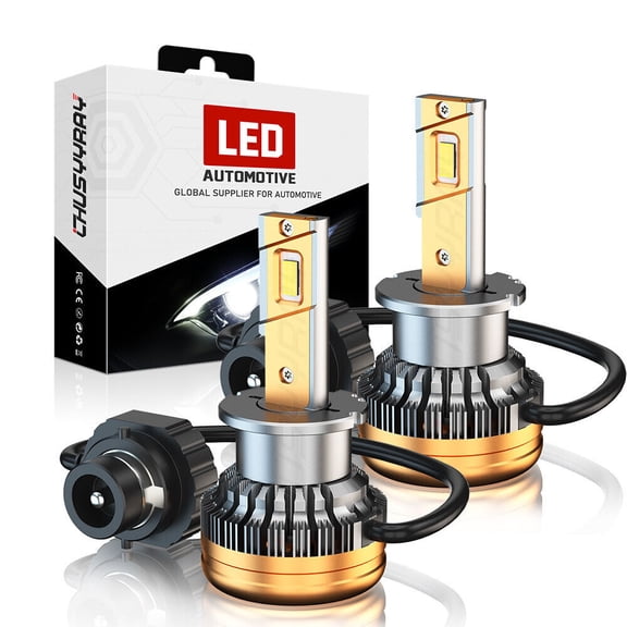 2PC D4S LED Headlights Bulbs Conversion Kit D4S D4R Low Beam For Lexus LS460 2010-2014