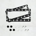 thumbnail image 1 of 2PC Dog's Paw License Plate Prame Aluminum Rust-Proof Auto Parts License Plate Decorative Screws Fit Standard 2 Holes  U.S. License Plate, 2.2x 6.3 Inch, 1 of 7