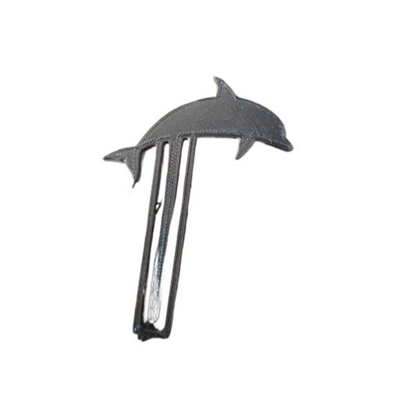 2PC Dolphin Bookmark 3D Printing