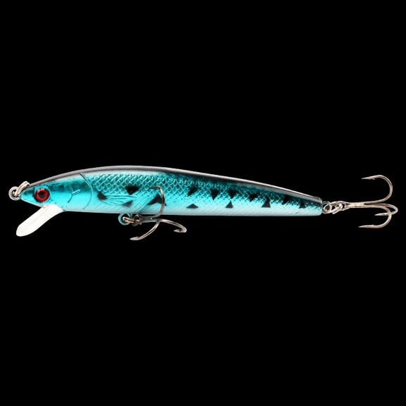 2PC Durable Fishing Lures Jigs 10cm/8.5g Minnow Lure Bait 10 Colors Simulation Fake Bait for Topmouth Culter Bass bass, trout,, pike snook, salmon, redfish