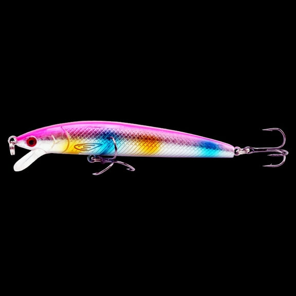 2PC Durable Fishing Lures Jigs 10cm/8.5g Minnow Lure Bait 10 Colors Simulation Fake Bait for Topmouth Culter Bass bass, trout,, pike snook, salmon, redfish