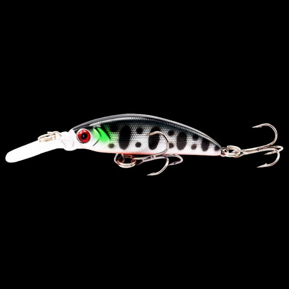 2PC Durable Fishing Lures Jigs With Hook 7.5cm/5.8g Long Casting Sinking Small Minnow Bionic Plastic Fake Hard Bait