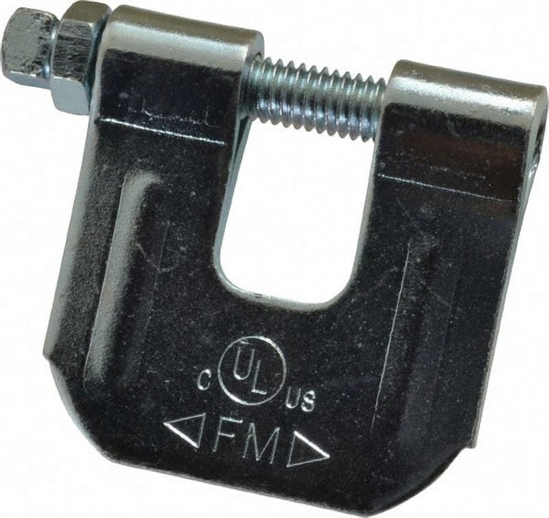 2PC Empire CClamp with Locknut 3/4" Flange Thickness, 3/8" Rod