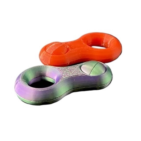 2PC FIDGET V2 decompression rotating ball 3D printing