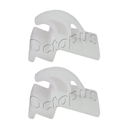 2PC FITS Frigidaire Range Oven Front Drawer Glide, AP2121517, PS434226, 3051162