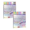 thumbnail image 1 of 2PC Fine Tips 3D Nail Art Pens, 12 Colors 0.5 MM Nail Marker Pens Nail Point Graffiti Dotting Drawing Painting Liner Pen for Home Salon Quickly Dry Nail Art, 1 of 9