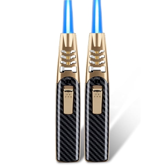 2PC Fire Blaze Lighter,Fireblaze Electric Lighter, Powerful Adjustable Flame Dual-Arc Torch Lighter, Waterproof and Windproof