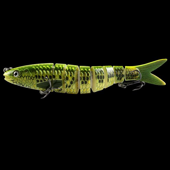 2PC Fishing Lures Jigs 20g Perch Lure Multi-Section Fish Imitation Eight-Section Lure Bait Broken Section Hard Bait Fishing Gear
