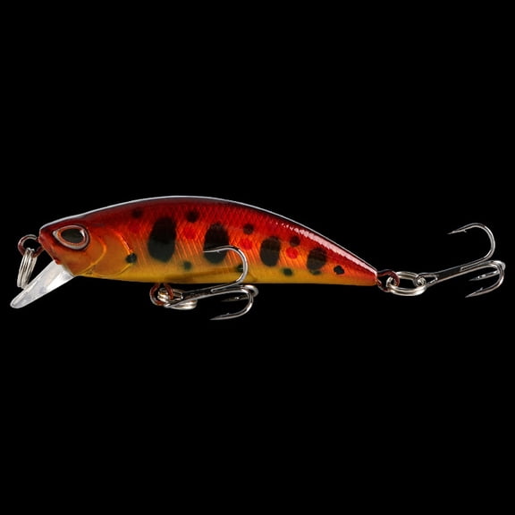 2PC Fishing Lures Jigs 5cm/5g Micro Sea Fishing Full Swimming Sinking Minnow Bait Plastic Hard Fake Bait Lure