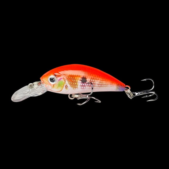 2PC Fishing Lures Jigs 6g Six Eyes Slow Sinking Small Minnow Micro Bait Professional Design for all fish