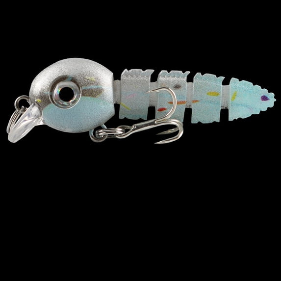 2PC Fishing Lures Jigs Direct Sale Six Colors 5.5cm 4.1g Sinking Multi-Section Loach Minnow Lure Mini Micro Bait