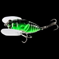 2PC Fishing Lures Jigs Insect 5cm/6g Minnow Small Minnow Plastic Fishing Gear Fake Fish Bait Fishing Supplies