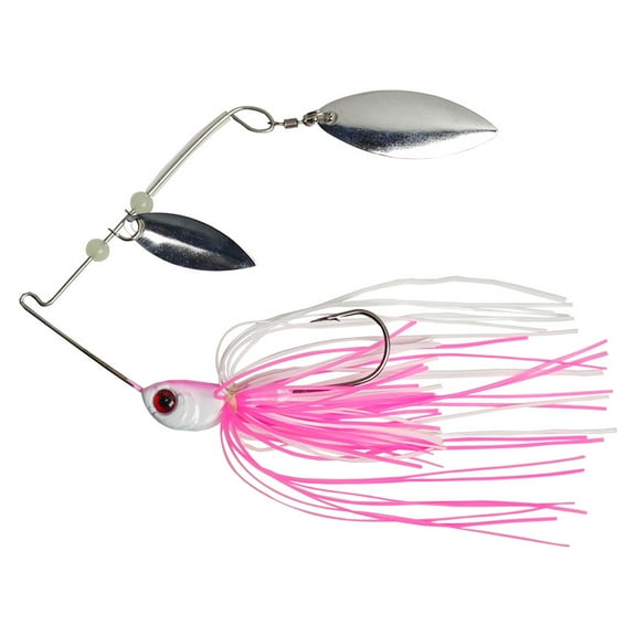 2PC Fishing Lures Jigs Long Casting Five-Color Composite Rotating Spinner 19.2g Bass Catfish Bait Sea Fishing Gear Mustache Fish