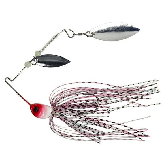 2PC Fishing Lures Jigs Long Casting Five-Color Composite Rotating Spinner 19.2g Bass Catfish Bait Sea Fishing Gear Mustache Fish