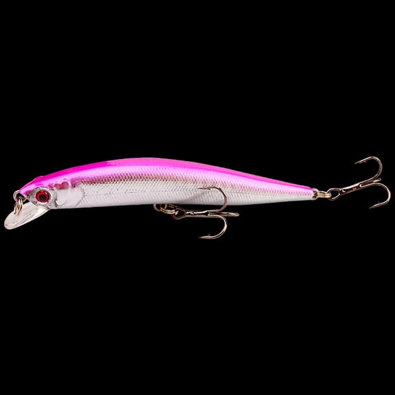 2PC Fishing Lures Jigs Sharp Hook 10cm Minnow Plastic Sea Fake Fishing Gear Hard Bionic Bait Fishing Supplies