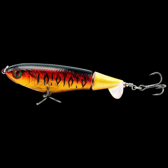 2PC Fishing Lures Jigs Surface Tractor Pencil17g Surface Series Hard Bait Plastic with hook