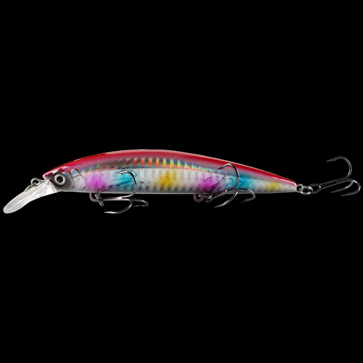2PC Fishing Lures Jigs With Hook 36g Sea Fishing Sinking Minnow Plastic Fishing Tackle Bait