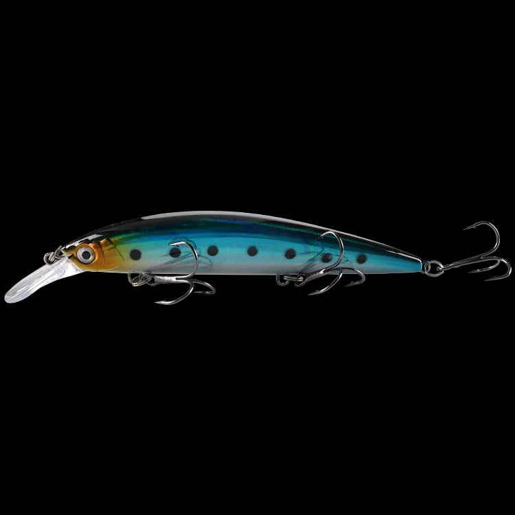 2PC Fishing Lures Jigs With Hook 36g Sea Fishing Sinking Minnow Plastic Fishing Tackle Bait
