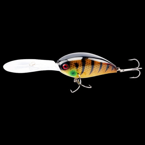 2PC Fishing Lures Jigs with Hook 11.5CM 19g Rock Floating Minnow Noise Model Plastic Hard Bait Outdoor Sports Fishing Gear Perfect kicking action