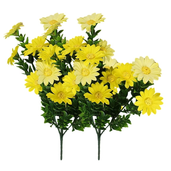 2PC Flower Latex Real Bridal Wedding Bouquet Home Decoration Flowers Outdoor Silk Flower For Outdoors Front Hanging Planter Decoration