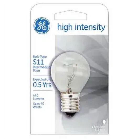 2PC GE Lighting 35156 40 Watt High Intensity Appliance Light Bulb Clear