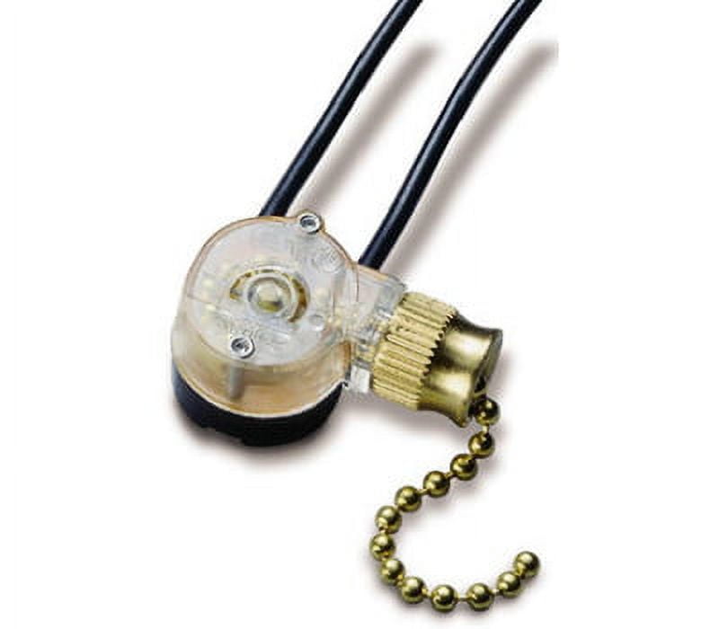 2PC Gardner Bender ECM GSW-32 Brass Pull Chain On Off Switch - Walmart.com