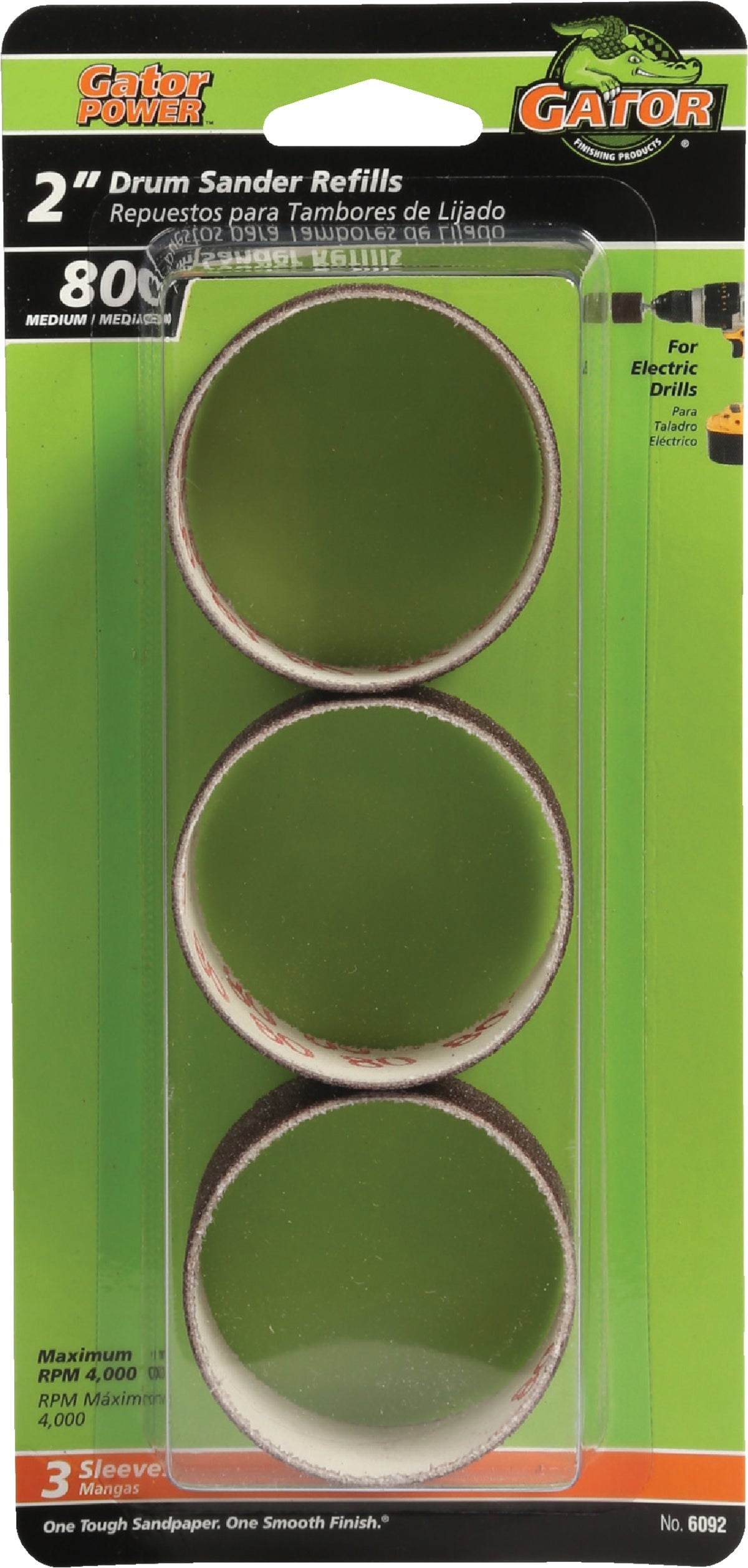 2PC Gator Drum Sander Refills