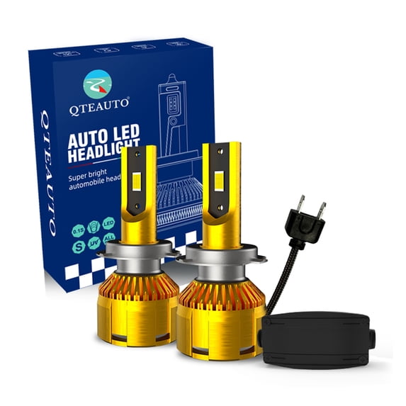 2PC H7 LED Bulb High Beam Low Beam 52W, Voltage 12V, Color Temperature 6000K, Lifespan 30,000 hours, Waterproof rate IP68, Operating Temperature -15c~105c For 2003-2006 Mercedes-Benz SL500