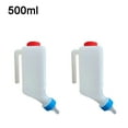 thumbnail image 1 of 2PC Hanging Lamb Milk Bottle Feeder-Small Piglet & Sheep Feeding Pot with Card Holder,Durable Animal Milk Dispenser for Lambs and Piglets, 1 of 4