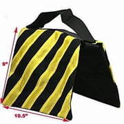 2PC Heavy Duty Light Stand SANDBAG HEAVYDUTY SADDLEBAG DESIGN 2 BAGS HOLDS 20LBS OF SAND NEW