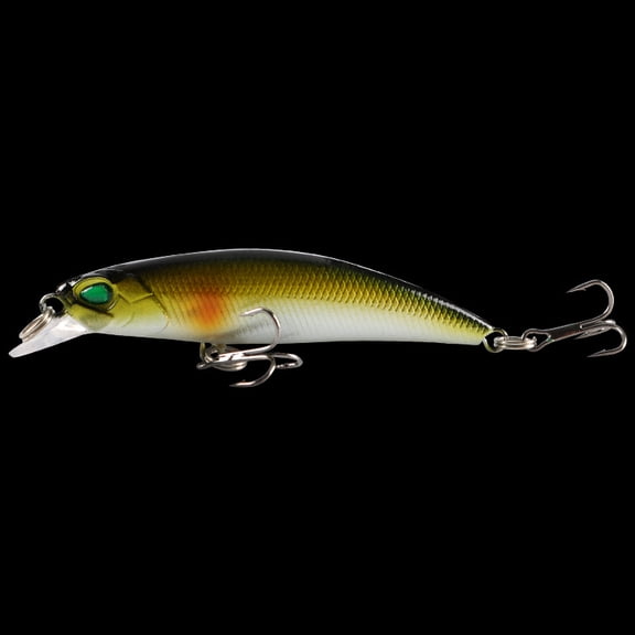 2PC High Quality Fishing Lures Jigs 4g Micro Minnow Plastic Bait Imitation Bait Sea Fishing Lure Fishing Gear Fishing Supplies Professional Design Improve aiming rate