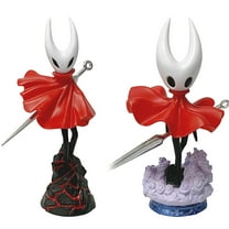 2PC Hollow-Knight: Silksong Game Character Collectible Figure Statue,Hollow-Knight Action Figure,a Gift for Game Fans and Friends