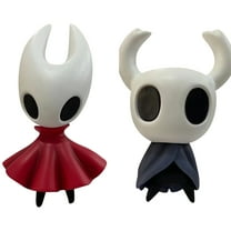 2PC Hollow-Knight: Silksong Game Character Collectible Figure Statue,Hollow-Knight Action Figure,a Gift for Game Fans and Friends