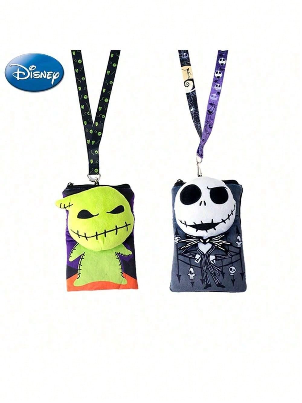 2PC Jack Id Badge Holder with Lanyard,Cute Badge Holder with Retractable Reel Clip,Work Name Tag Lanyard Vertical ID Card Protector Case