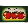 thumbnail image 1 of 2PC KITCHEN RUG FRESH APPLES, 1 of 2